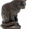 Antoine-Louis Barye Skulptur "Katze", Version In Kunstguss Kleinplastiken / Miniaturen