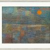 Paul Klee Bild "Ad Parnassum" (1932), Gerahmt Faksimile