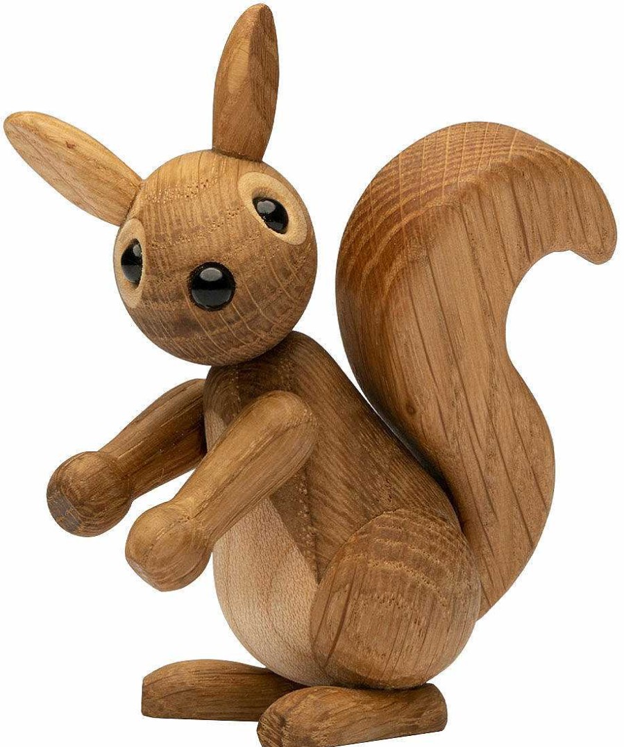 Spring Copenhagen Holzfigur "Eichhornchen-Baby Peanut" - Design Chresten Sommer Holz