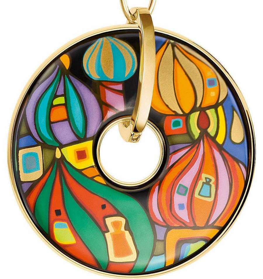 FreyWille Collier "Luna Piena - Hommage A Hundertwasser - 10002 Nights" Andere Materialien