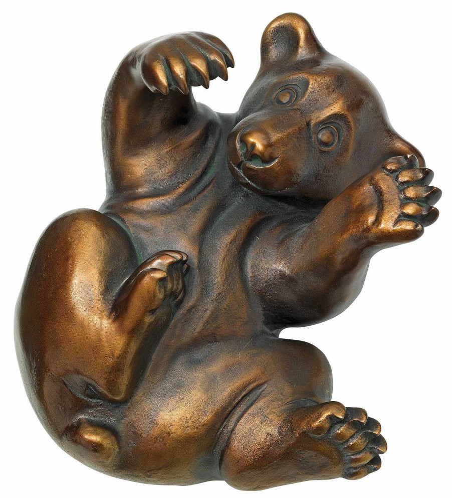 Jagna Weber Skulptur "Barenjunges", Version In Kunstbronze Kunstbronze