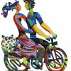 David Gerstein Doppelseitige Standskulptur "Spring Ride" Skulpturen