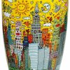 James Rizzi Porzellanvase "My New York City Sunset" Interieur