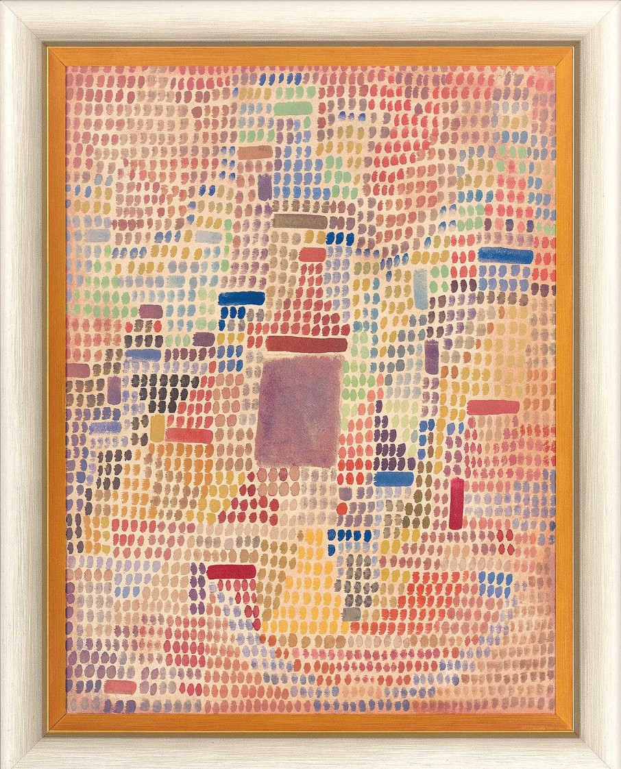 Paul Klee Bild "Mit Dem Eingang" (1931), Gerahmt Dietz-Repliken