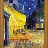 Vincent van Gogh Bild "Cafe-Terrasse Am Abend In Arles" (1888), Gerahmt Impressionismus