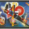 Wassily Kandinsky Bild "Im Blau" (1925), Gerahmt Abstrakte Bilder