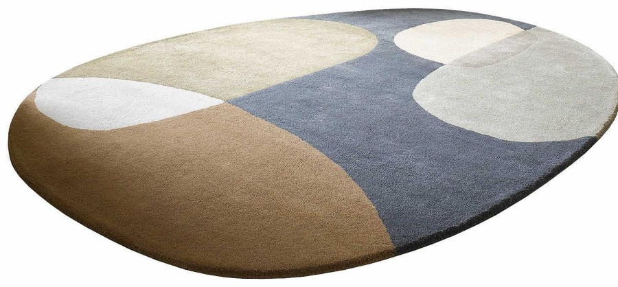 ars mundi Teppich "Shades Of Beige" (Oval, 140 X 200 Cm) Interieur