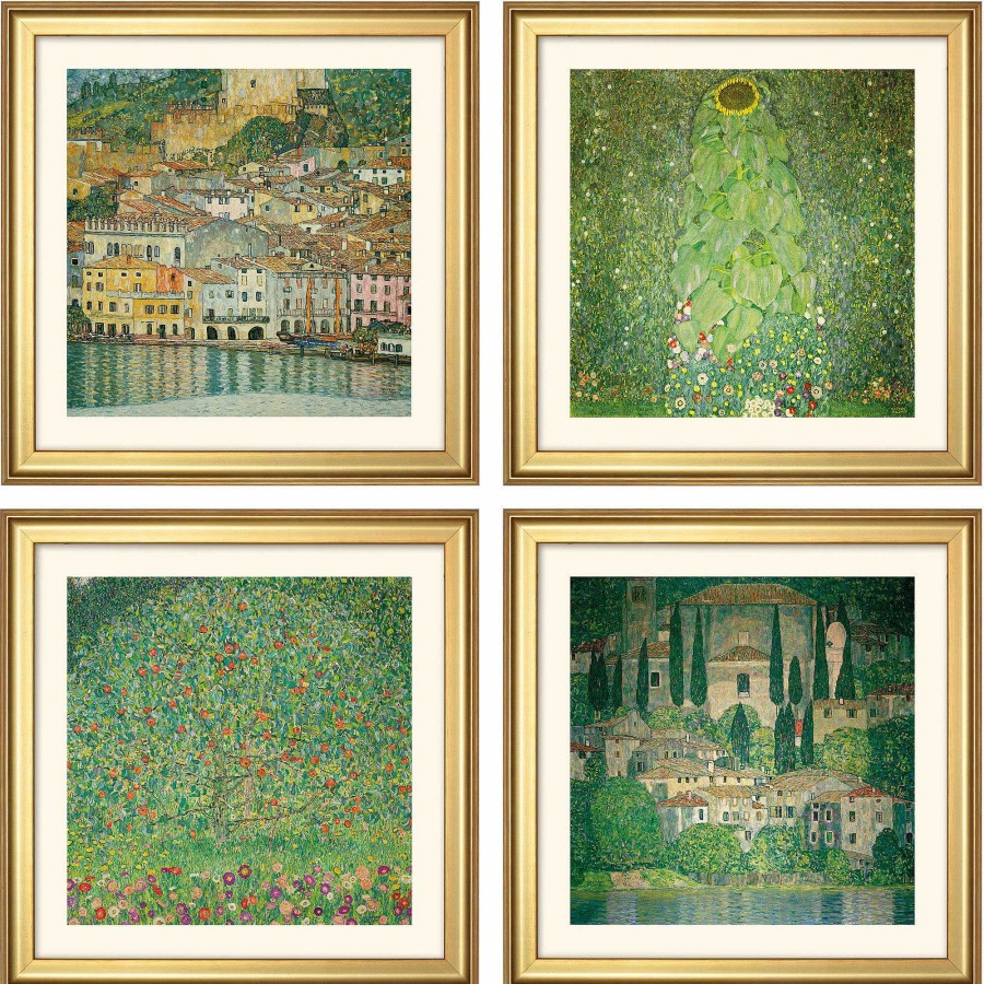 Gustav Klimt 4 Landschaftsbilder Im Set Sonstige Techniken