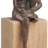 Valerie Otte Skulptur "Lesende" (Version Mit Sockel), Bronze Sonstige Skulpturen