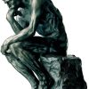 Auguste Rodin Skulptur "Der Denker" (26 Cm), Kunstbronze Kunstbronze