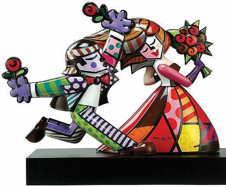 Romero Britto Porzellanskulptur "Follow Me" Porzellan / Keramik