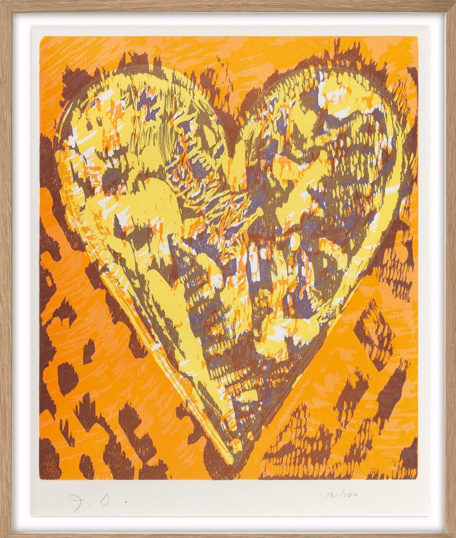 Jim Dine Bild "Heart" (1993) Pop-Art