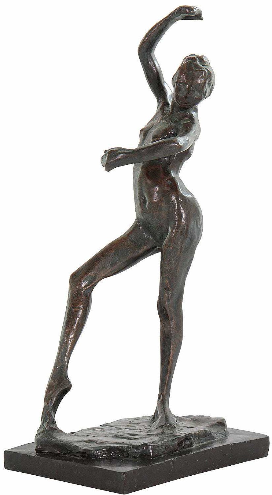 Edgar Degas Skulptur "Spanische Tanzerin", Version In Kunstbronze 19. Jh / Um 1900