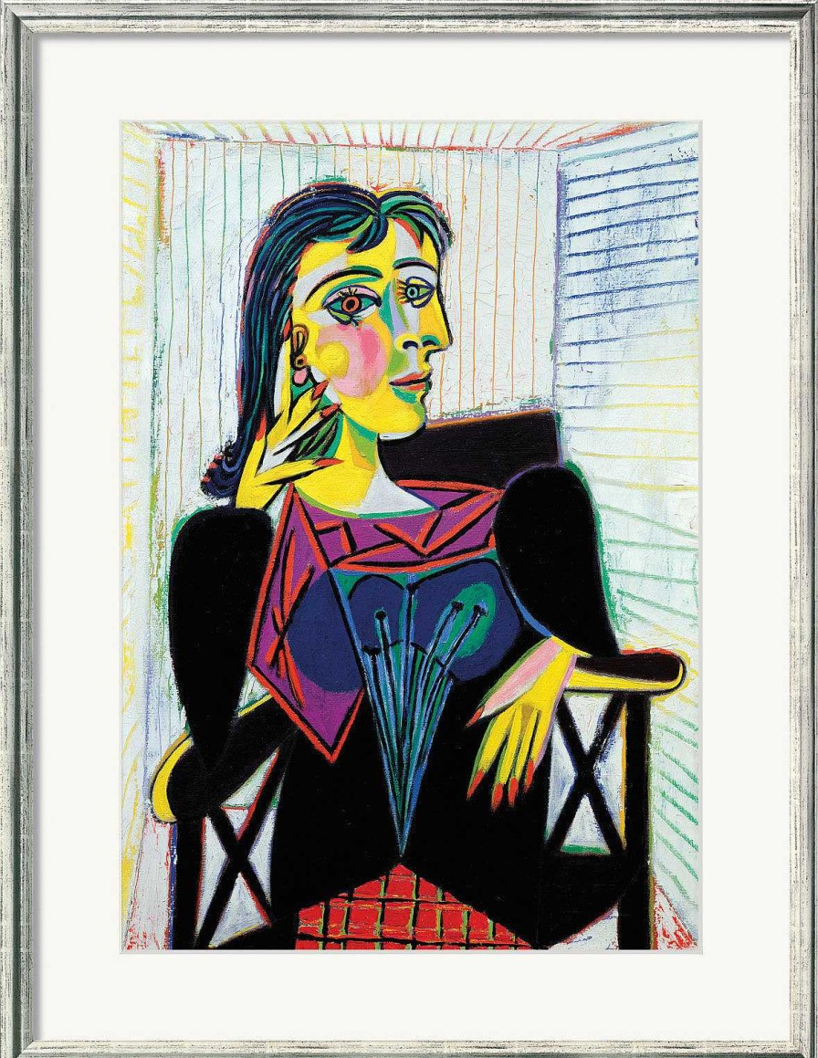 Pablo Picasso Bild "Dora Maar" (1937), Gerahmt Portrats