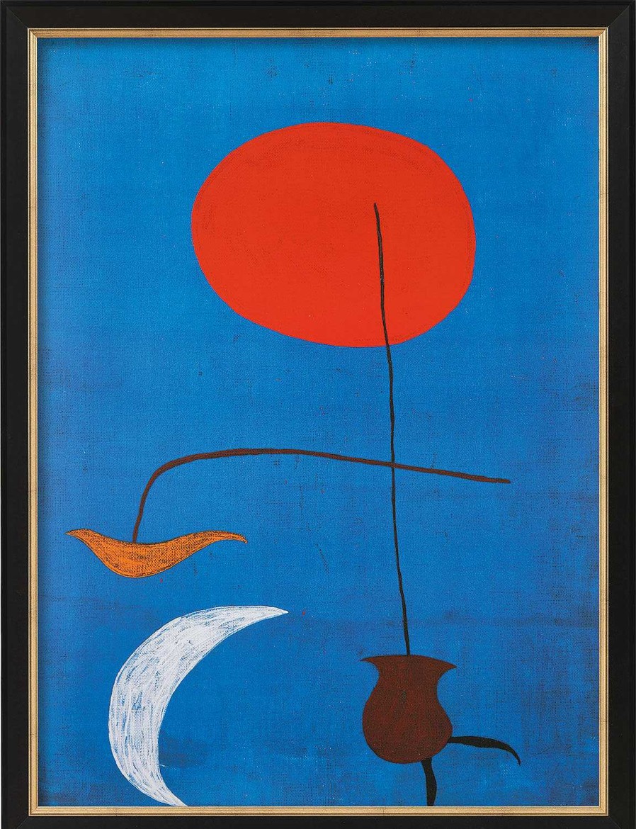 Joan Miró Bild "Design For A Tapestry" (1972), Gerahmt Surrealismus