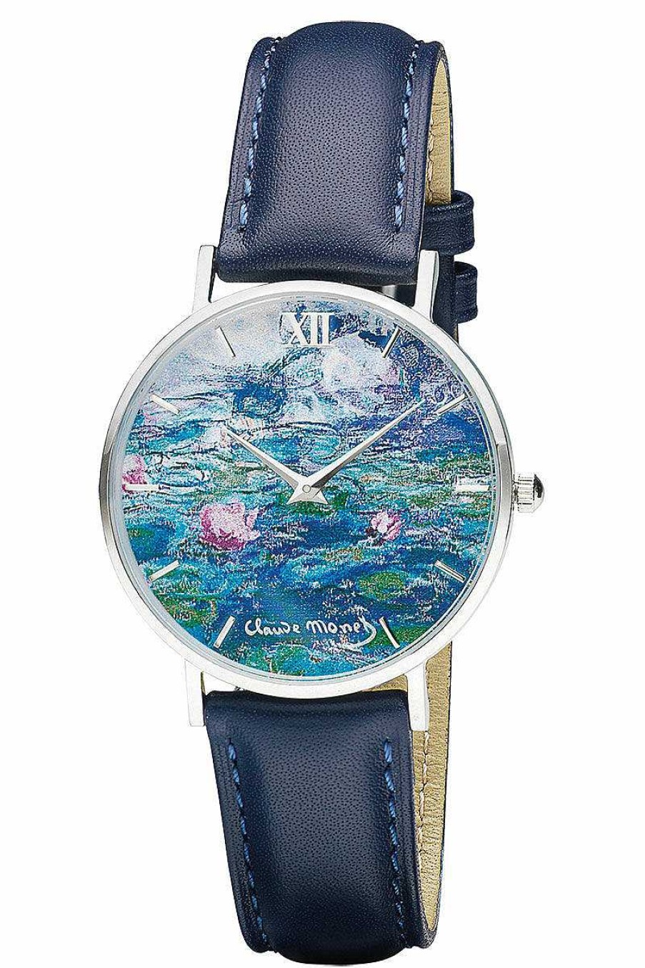 ars mundi Kunstler-Armbanduhr "Monet - Les Nympheas" Armband- Und Taschenuhren