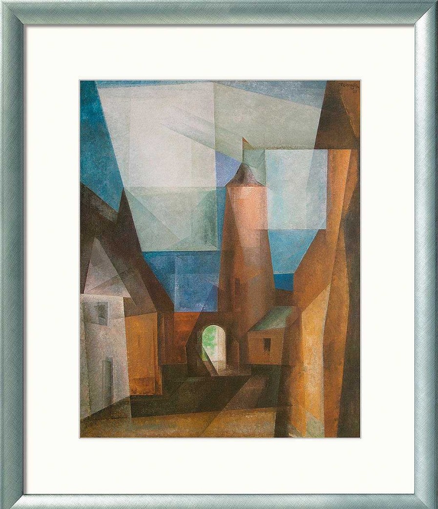 Lyonel Feininger Bild "Der Grutzturm In Treptow An Der Rega" (1928), Gerahmt Stadt Und Architektur