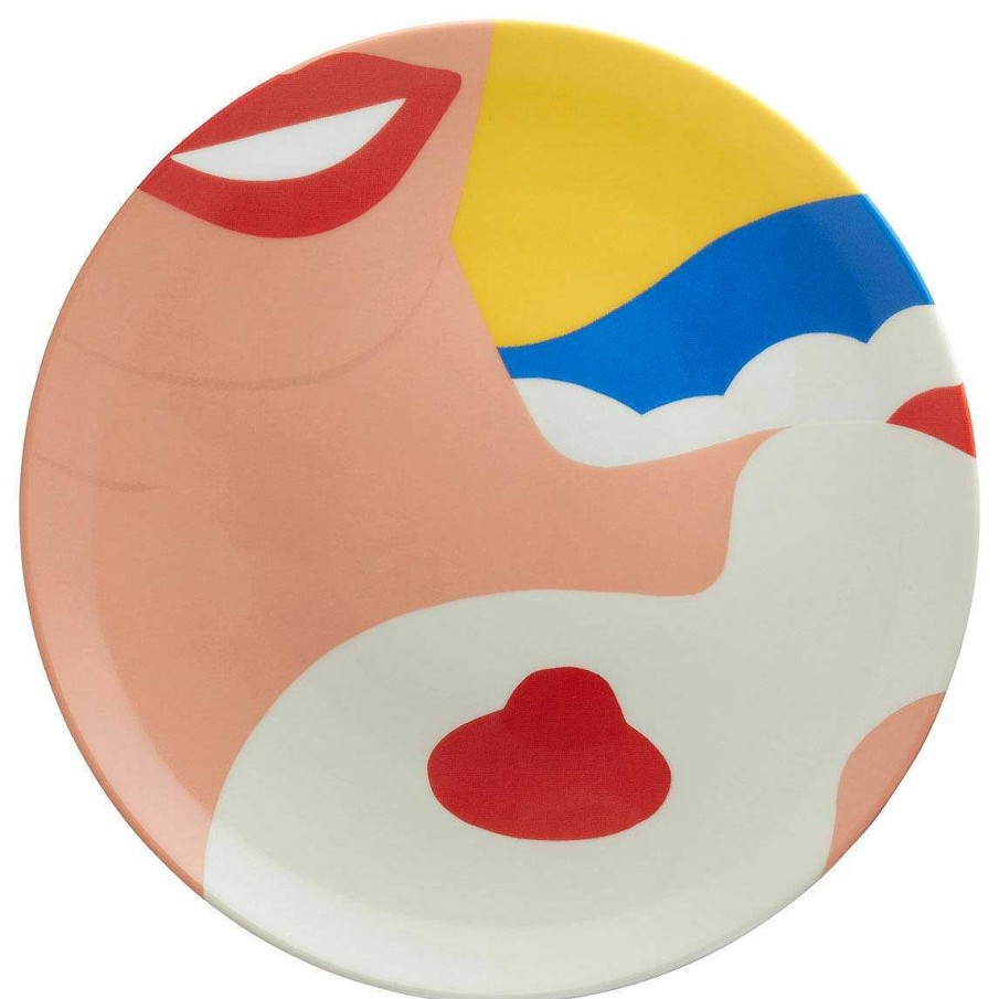 Tom Wesselmann Porzellanteller "Nude" (1965) Homeaccessoires