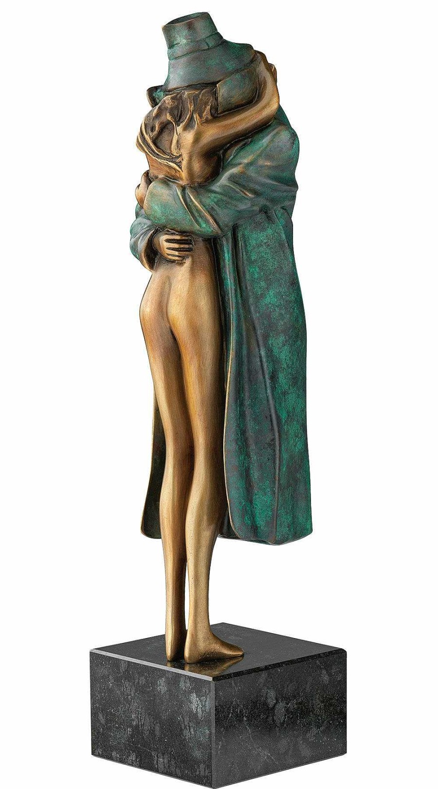 Bruno Bruni Skulptur "Amore", Version Bronze Grun Bronze