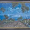 Fritz Overbeck Bild "Abend Im Moor", Gerahmt Museums-Replikate