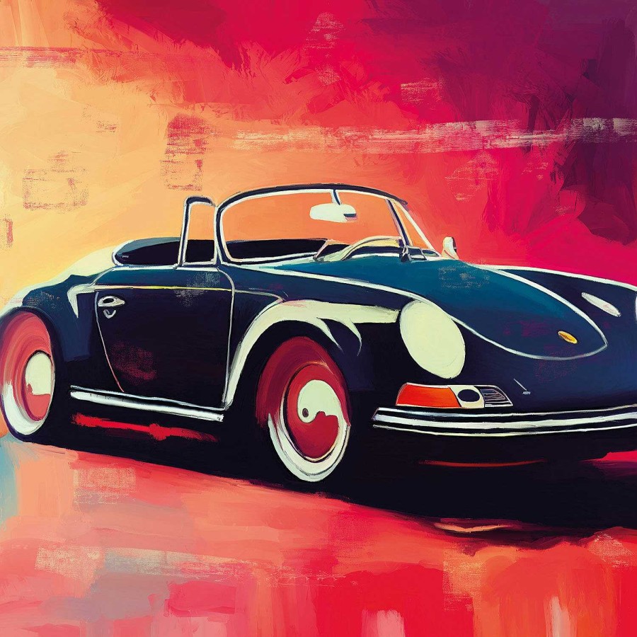 Holger Mühlbauer-Gardemin Bild "Porsche 356 Speedster" (2022) Automobile