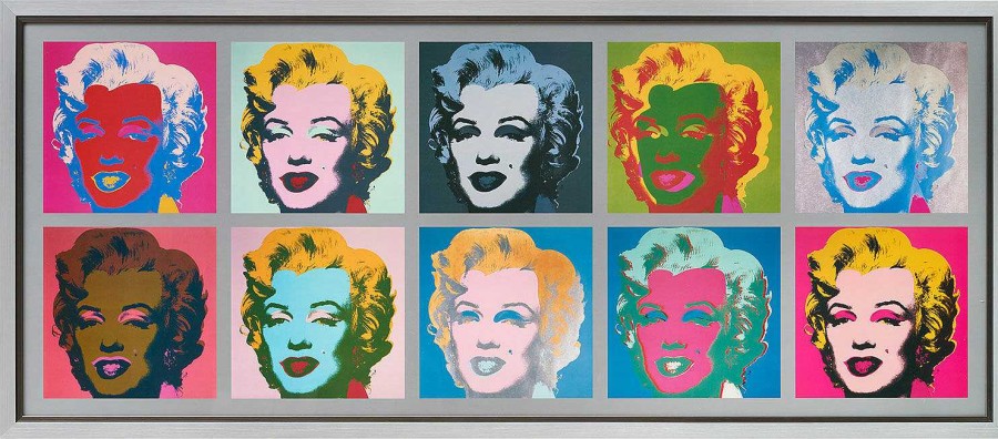 Andy Warhol Bild "Marilyn Monroe (Marilyn)" (1967), Gerahmt Portrats