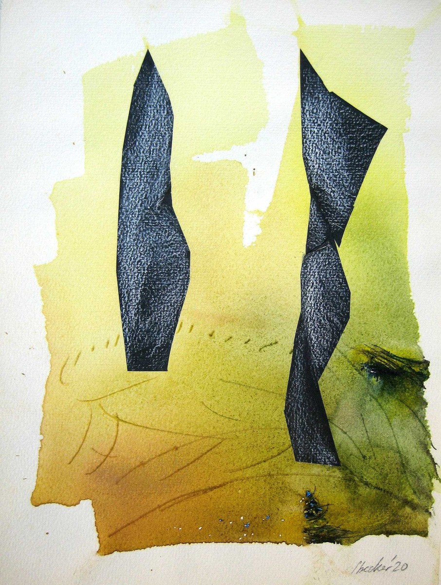 Renée Strecker Bild "Sundance I" (2020) (Unikat) Aquarelle