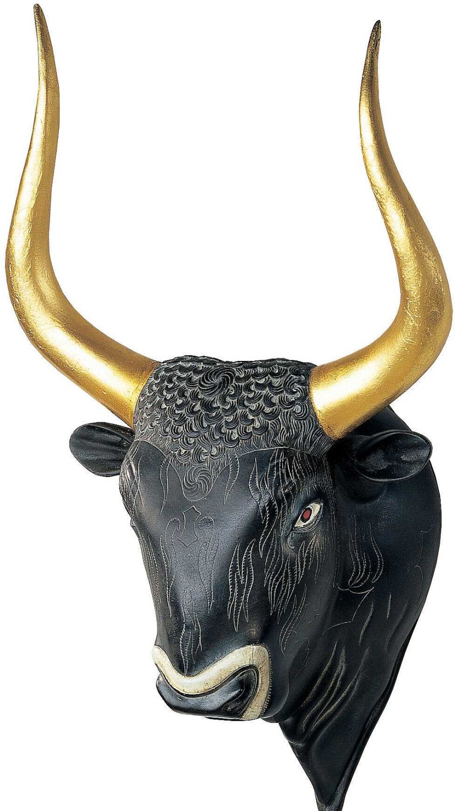 ars mundi Stierkopf-Rhyton Tierskulpturen