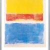 Mark Rothko Bild "Untitled (Yellow, Red And Blue)" (1953), Gerahmt Abstrakte Bilder