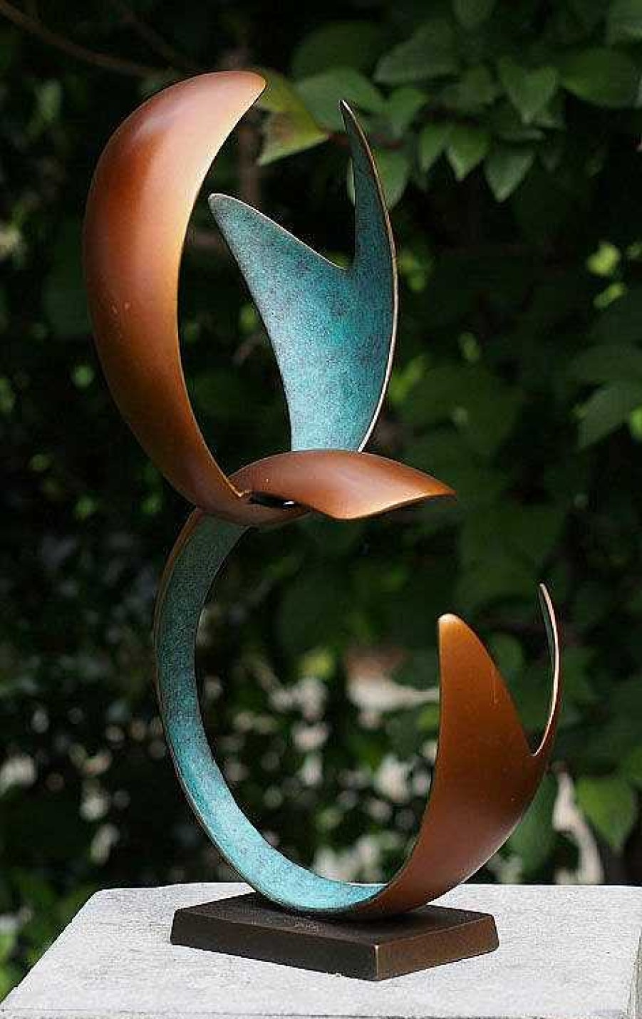 ars mundi Gartenskulptur "Conessione" (Ohne Sockel), Bronze Bronze