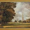 John Constable Bild "Kathedrale Von Salisbury" (1820-21), Gerahmt Romantik