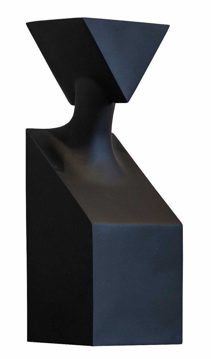 Renaat Ramon Skulptur "The Muses Thalia", Version In Kunstguss Schwarz Abstrakte Plastik