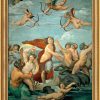 Raffaelo Santi Bild "Triumph Der Galatea" (1512/13), Gerahmt Mythologie / Historie