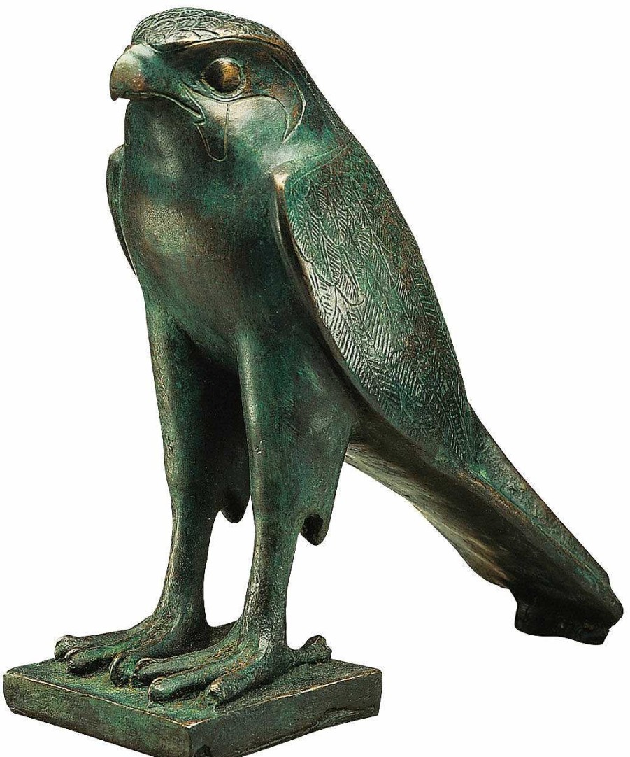 ars mundi Skulptur "Horus-Falke", Version In Kunstbronze Agypten