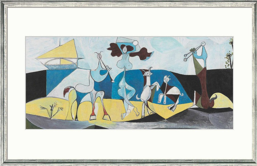 Pablo Picasso Bild "Die Freude Des Lebens" (1946), Gerahmt Sonstige Techniken