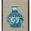 Shen Lin Bild "Vase", Gerahmt Asien