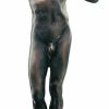 Auguste Rodin Skulptur "Das Eherne Zeitalter" (1876), Kleine Version In Bronze Aktskulpturen