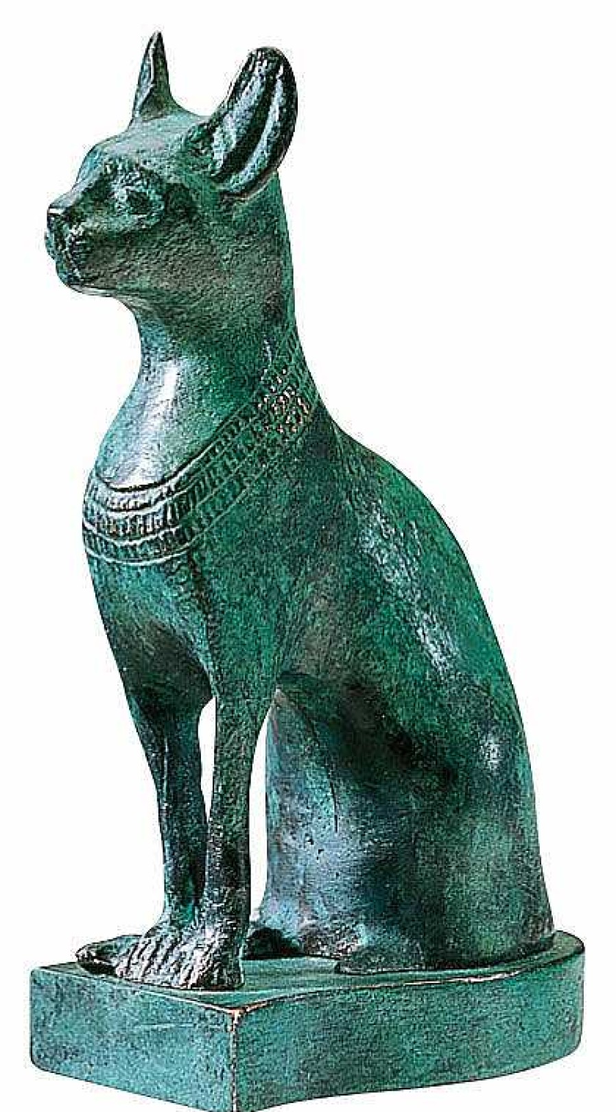 ars mundi Skulptur "Bastetkatze", Bronze Gotterbildnisse