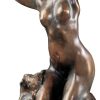 Auguste Rodin Skulptur "Baigneuse" (1880), Version In Bronze 19. Jh / Um 1900