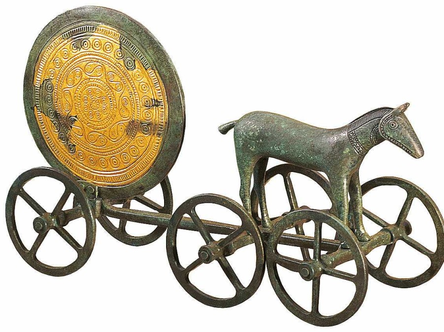 ars mundi Der Sonnenwagen Von Trundholm, Reduktion Stein- / Bronzezeit