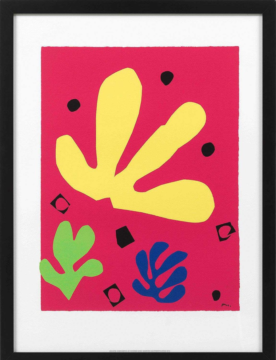 Henri Matisse Bild "Elements Vegetaux", Gerahmt Klassische Moderne