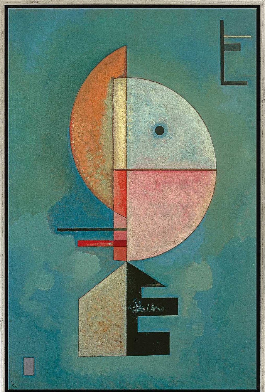 Wassily Kandinsky Bild "Empor" (1929), Gerahmt Expressionismus