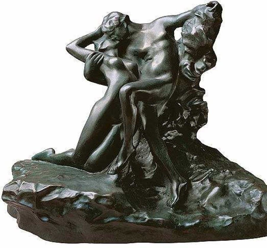 Auguste Rodin Skulptur "Der Ewige Fruhling" (1884), Version In Kunstbronze 19. Jh / Um 1900