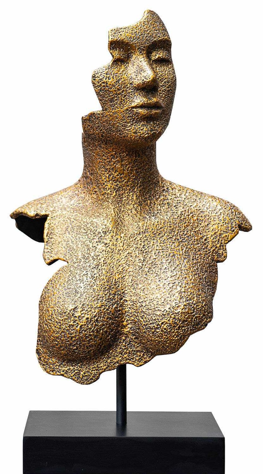 ars mundi Skulptur "Donna Antikgold", Kunstguss Kunstguss