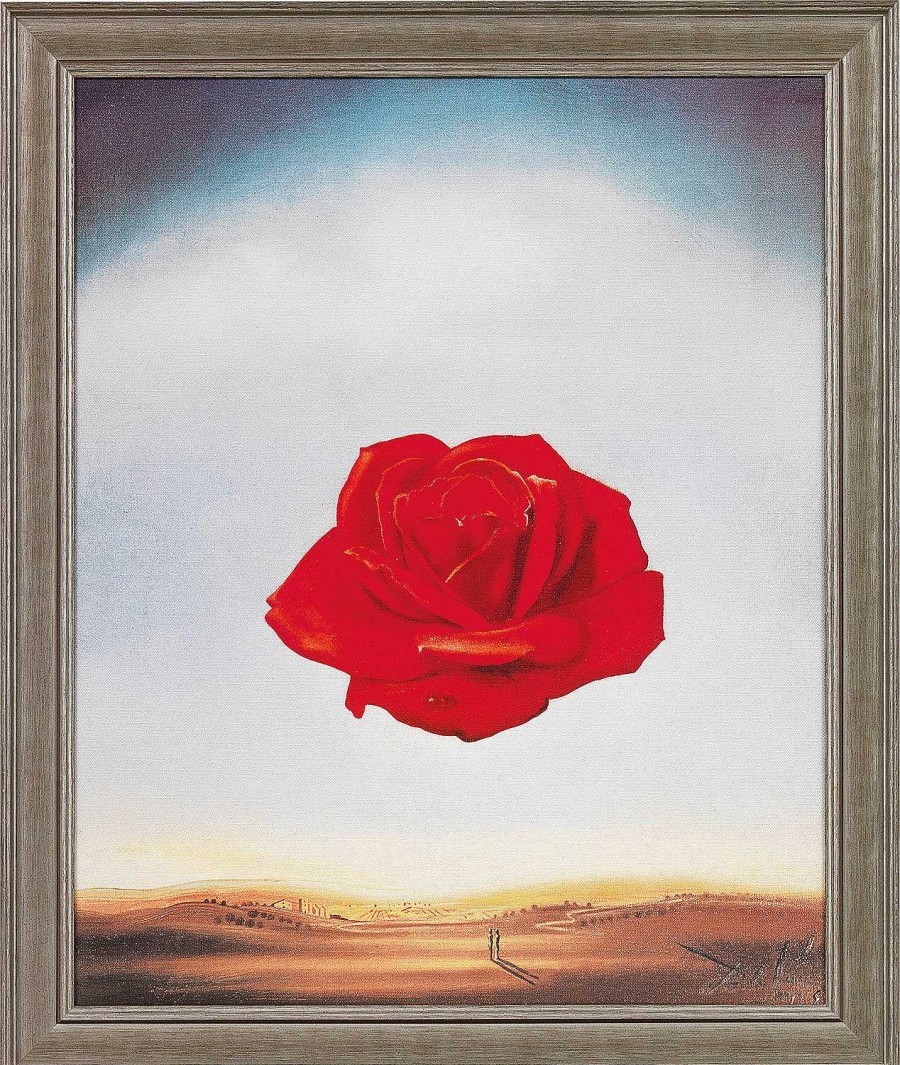 Salvador Dalí Bild "Die Meditative Rose" (1958), Gerahmt Surrealismus