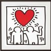 Keith Haring Bild "Untitled (Be Mine)" (1987), Gerahmt Pop-Art