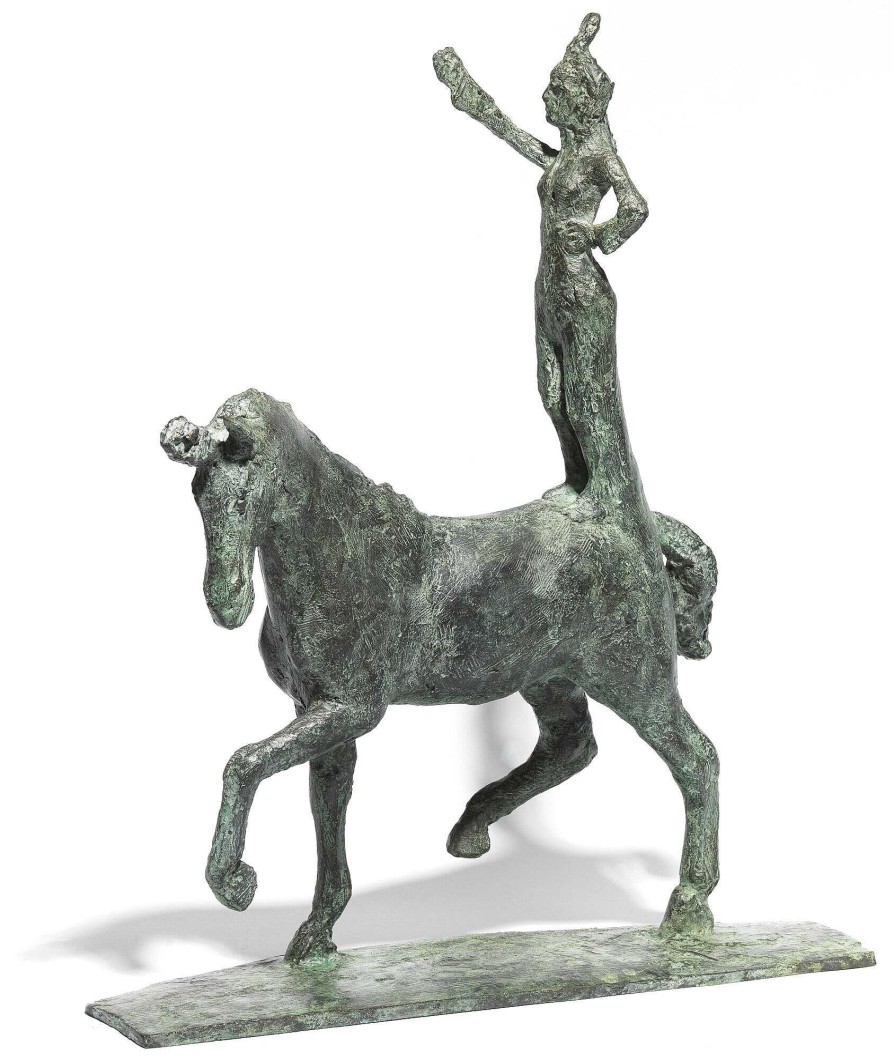 Thomas Jastram Skulptur "Kleine Kunstreiterin" (2019), Bronze Statuetten