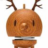 Hoptimist Deko-Objekt "Rentier Bumble", Holz - Design Gustav Ehrenreich Holz