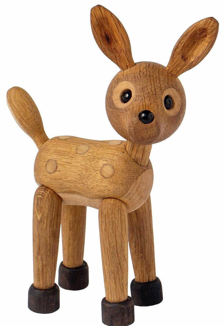 Spring Copenhagen Holzfigur "Hirschkalb Spot" - Design Chresten Sommer Holz