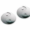 ars mundi Ohrstecker "Yin Und Yang", Version Silber Asien